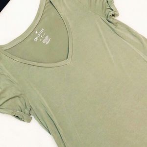 American Eagle Soft & Sexy V Neck Tee - 2 Colors!